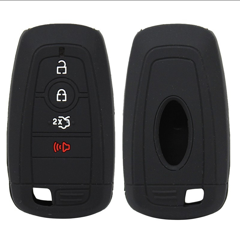 Κάλυμμα κλειδιού σιλικόνης για Ford Taurus, Mustang, Mondeo και Explorer • Υλικό: Σιλικόνη • Στυλ: Απλό