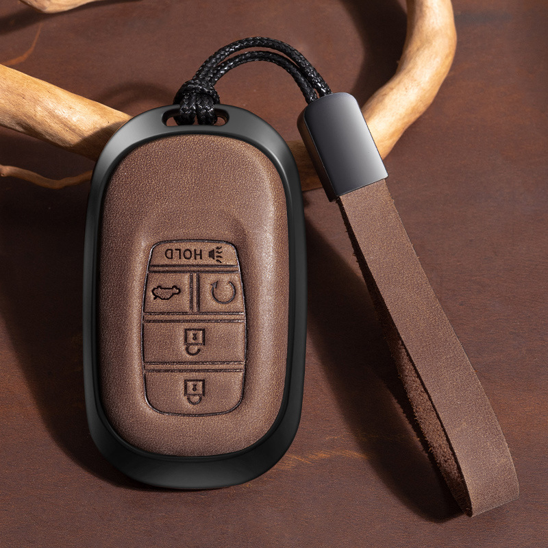 Husă pentru cheia Honda pentru Civic, Accord, CR-V, HR-V, XR-V, UR-V — aliaj de zinc, stil de afaceri, personalizabil