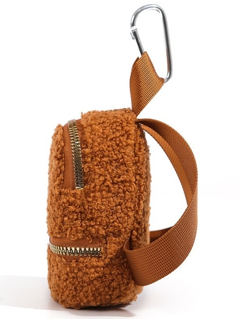 Pliš novčanik za kovanice, unisex stil, ultra lagan, podstava od poliester