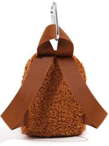 Pliš novčanik za kovanice, unisex stil, ultra lagan, podstava od poliester