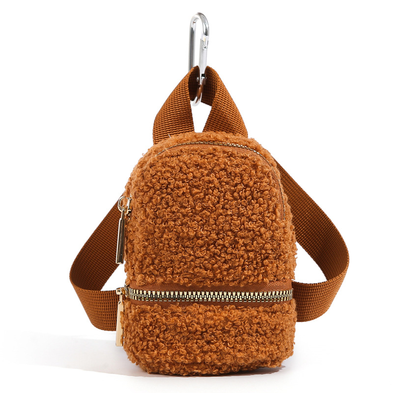 Pliš novčanik za kovanice, unisex stil, ultra lagan, podstava od poliester