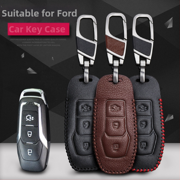 Kožený obal na kľúče Ford pre Mondeo, Focus, Escape a Edge