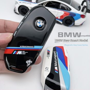 Obal na kľúč BMW pre X7 2023, 7. radu, iX, i7, 735Li, 740Li, XM, X1 – PVC, luxusný štýl