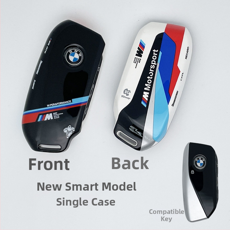 Obal na kľúč BMW pre X7 2023, 7. radu, iX, i7, 735Li, 740Li, XM, X1 – PVC, luxusný štýl
