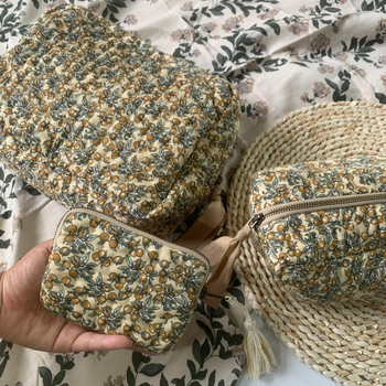 Βαμβακερό τσαντάκι για μακιγιάζ και πορτοφόλι με σχέδιο φρούτων, unisex, αναπνεύσιμη, υπερελαφρύ, επένδυση από βαμβάκι