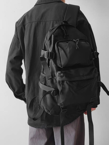 Muški ruksak velikog kapaciteta, vodootporan, poliester, unisex stil, za poslovna putovanja, 20–35 L