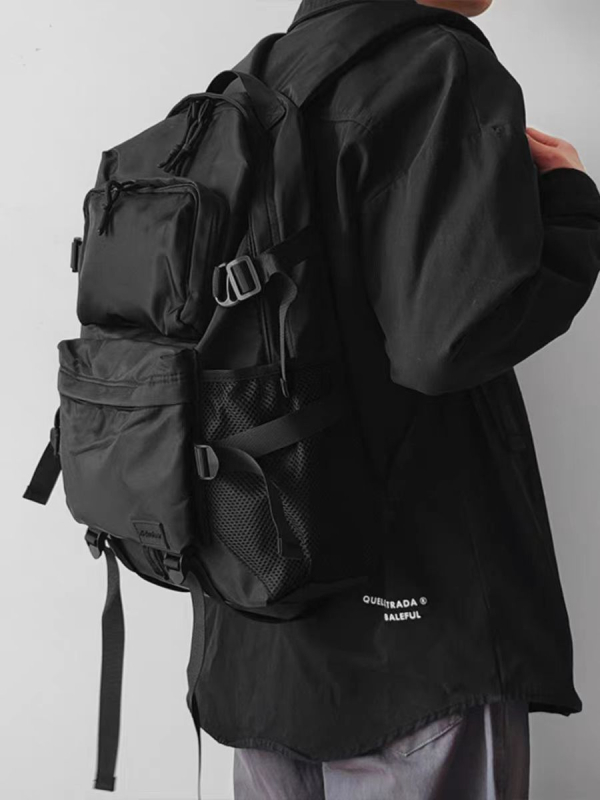 Muški ruksak velikog kapaciteta, vodootporan, poliester, unisex stil, za poslovna putovanja, 20–35 L