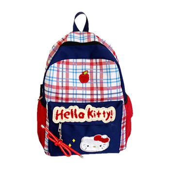 Moterų kuprinė: nailonas, super lengva, anime karikatūrų raštas, studentų campus stilius