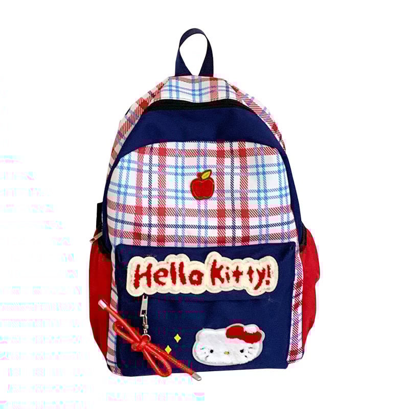 Moterų kuprinė: nailonas, super lengva, anime karikatūrų raštas, studentų campus stilius