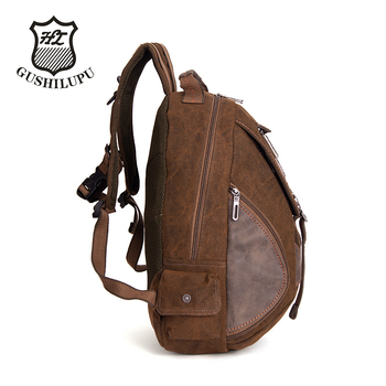 Rucsac din pânză unisex pentru relaxare și călătorii, capacitate până la 20 L, buzunar pentru laptop, curele cu aer.