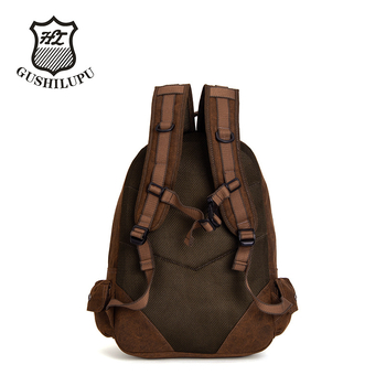 Rucsac din pânză unisex pentru relaxare și călătorii, capacitate până la 20 L, buzunar pentru laptop, curele cu aer.