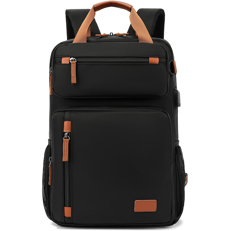 Poslovni ruksak za laptop, proširiva kapaciteta 20-35 L, zaštita zračnim jastukom, ergonomske zakrivljene naramenice