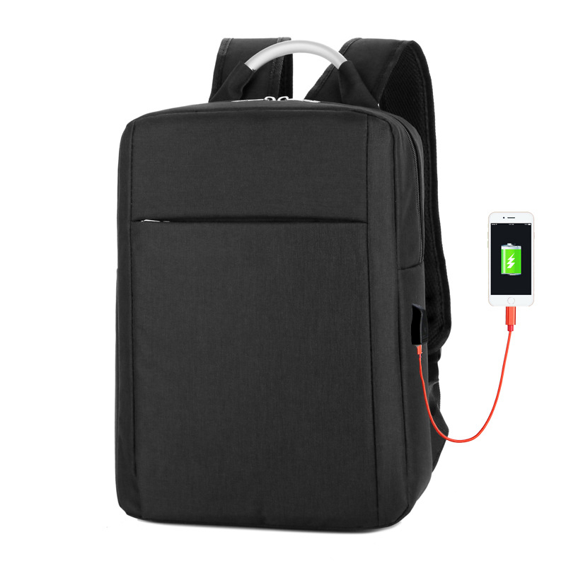 Ruksak za prijenosno računalo s USB priključkom za punjenje, FLAMEHORSE 1086#USB, Oxford tkanina, kapacitet 20–35 L