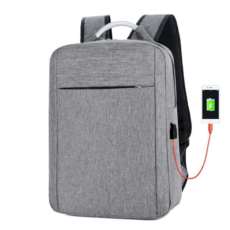 Ruksak za prijenosno računalo s USB priključkom za punjenje, FLAMEHORSE 1086#USB, Oxford tkanina, kapacitet 20–35 L