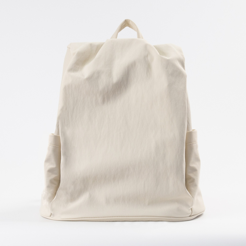 Japanski stil Muji casual ranac, unisex, poliester, izuzetno lagan, naramenice s jastučićem za zrak, kompatibilan s 15-inčnim prijenosnim računalom, kapacitet ispod 20 L