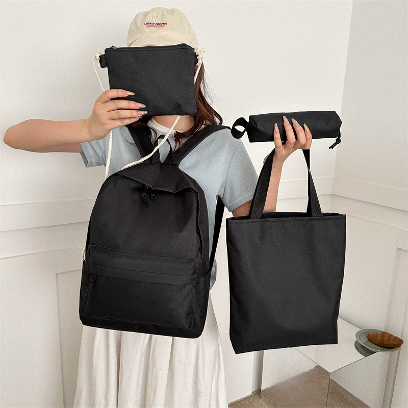 Harajuku nadahnut ruksak za fakultet, velik kapacitet, unisex, 36-55L, pogodan za 15-inčni prijenosnik, Oxford tkanina, gradski stil