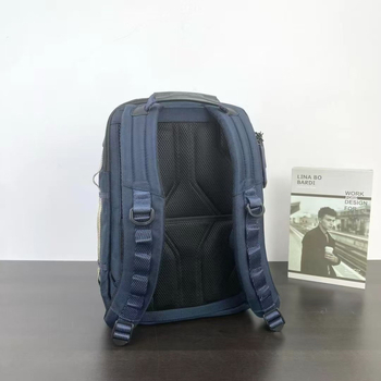Unisex poslovni ruksak za laptop, najlon, otporan na habanje, podstava od poliestera, jednofarbni uzorak, gradski minimalizam