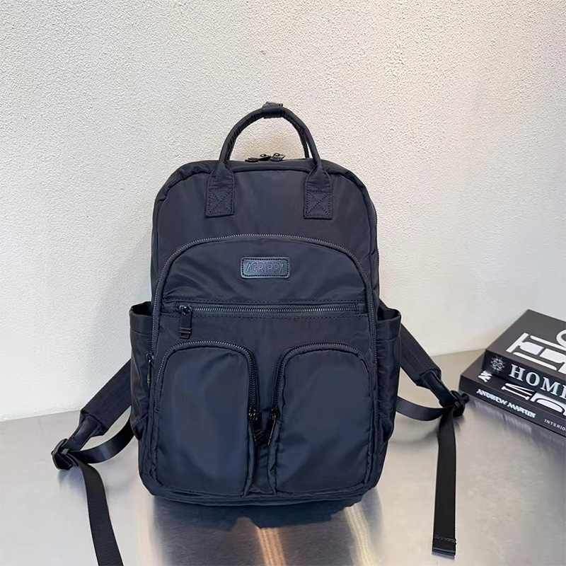 Ruksak od Oxford materijala, vodootporan, pretinac za prijenosno računalo, gradski minimalistički stil, kapacitet ispod 20 L