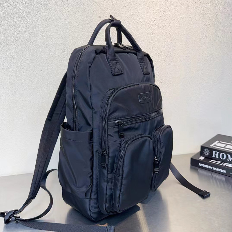 Ruksak od Oxford materijala, vodootporan, pretinac za prijenosno računalo, gradski minimalistički stil, kapacitet ispod 20 L