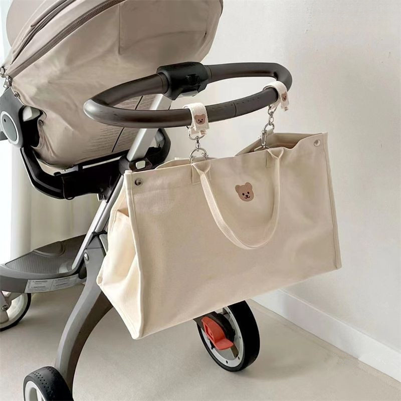 Torba za mamu i bebu — Corduroy, višenamjenska, velika kapaciteta, bez podstavke, Gongyang Strength Factory, Neurobridge sustav ruksaka, za kućno skladištenje