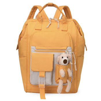 майчината чанта с много отделения, голям капацитет, Oxford плат, модел с животни, подплата полиестер, извитата презрамка