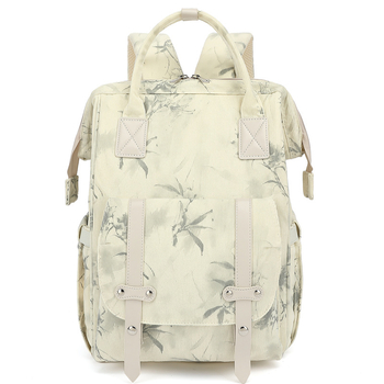 Τσάντα μαμά για βόλτες με καρότσι – πολυεστέρας, νέο εθνικό στυλ, αδιάβροχη και διαπνέουσα, ελαφριά, διαχωρισμός στεγνό-βρεγμένο