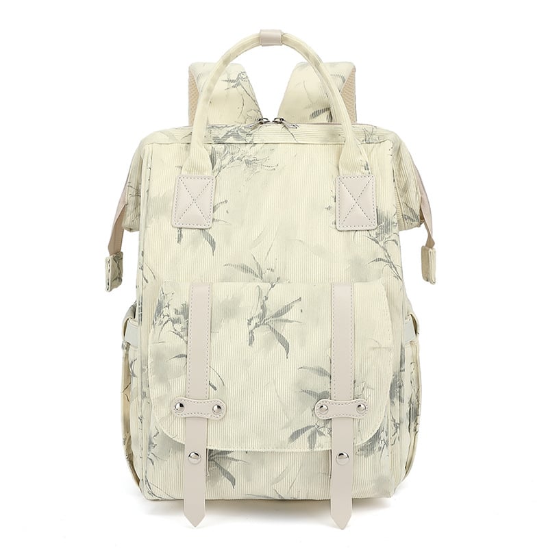 Τσάντα μαμά για βόλτες με καρότσι – πολυεστέρας, νέο εθνικό στυλ, αδιάβροχη και διαπνέουσα, ελαφριά, διαχωρισμός στεγνό-βρεγμένο