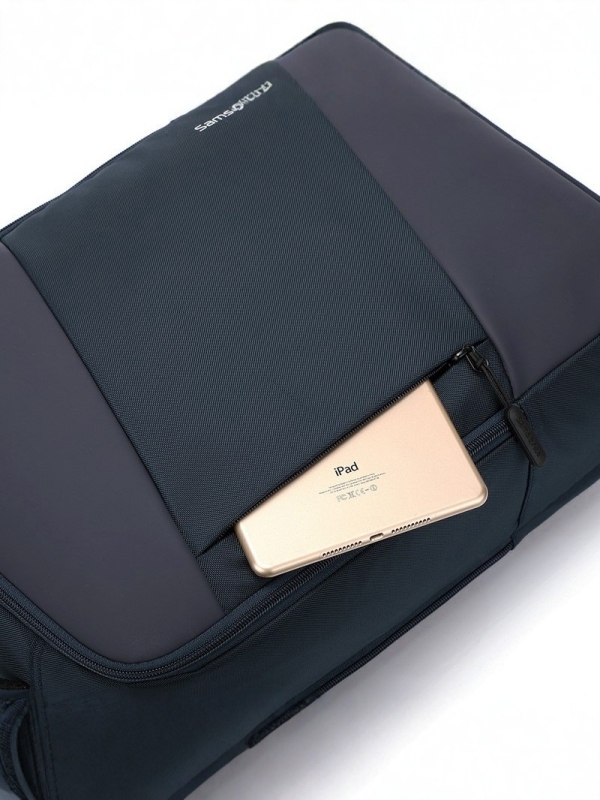 Samsonite ruksak za laptop – najlon materijal, gradski stil jednostavnosti, kapacitet ispod 20 L, prozračan