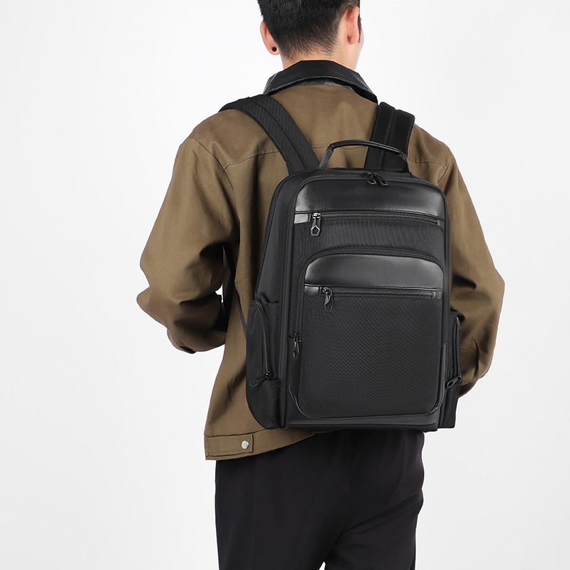 Muški ruksak — 20–35L proširiva kapaciteta, pogodan za 15-inčni laptop, Oxford tkanina, naramenice s zračnim jastučićem, poslovna putovanja