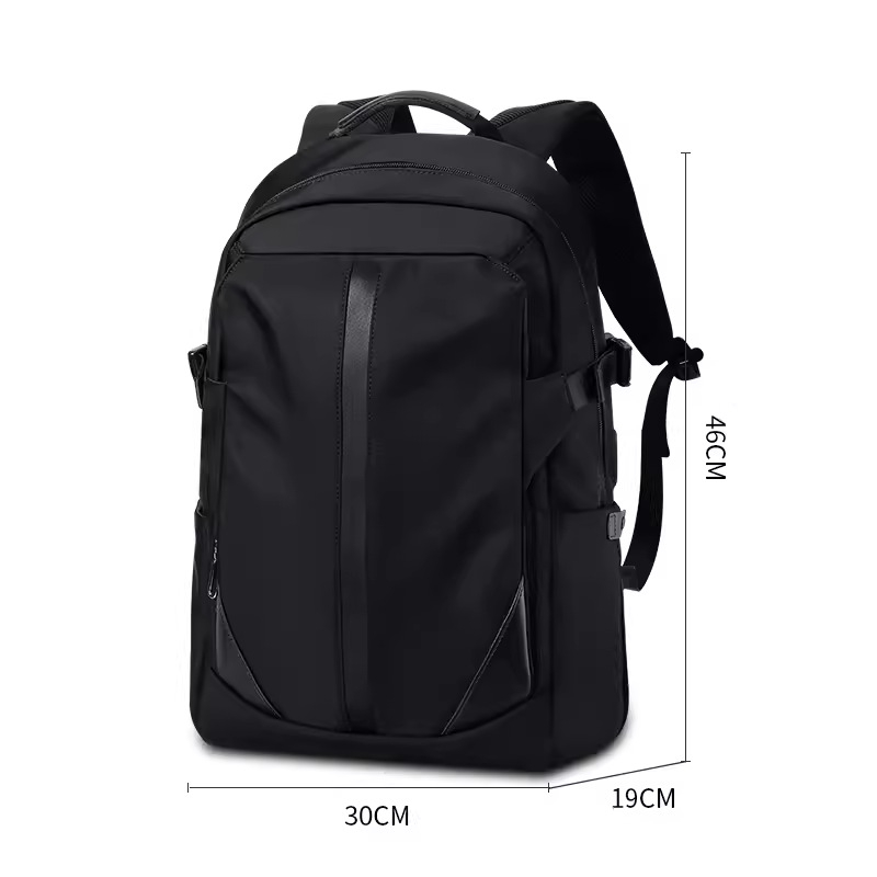 Unisex ruksak za putovanje za prijenosno računalo, najlon, vodootporan, podržava 15-inčni laptop, remeni s zračnim jastučićima