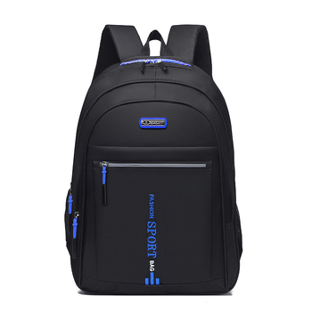 Ruksak, Unisex, Prugasti uzorak, Oxford materijal, Kapacitet 36–55 L (Zakrivljene naramenice)