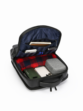 Mike Kangaroo unisex poslovni ruksak za putovanja, materijal PU, otporan na habanje, podstava od poliestera