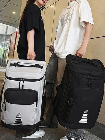 Unisex ruksak za košarku – trening, s proširivim kapacitetom 56–75 L, otporan na habanje, Oxford platna + mreža, kompatibilan s 16-inčnim prijenosnikom