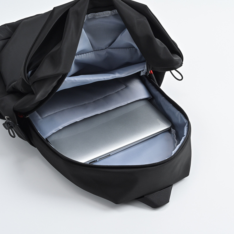 Didelės talpos kelioninė kuprinė 20-35L, nailonas, atspari vandeniui ir dėvėjimuisi, suderinama su 16 colių nešiojamuoju, oro pagalvės diržai