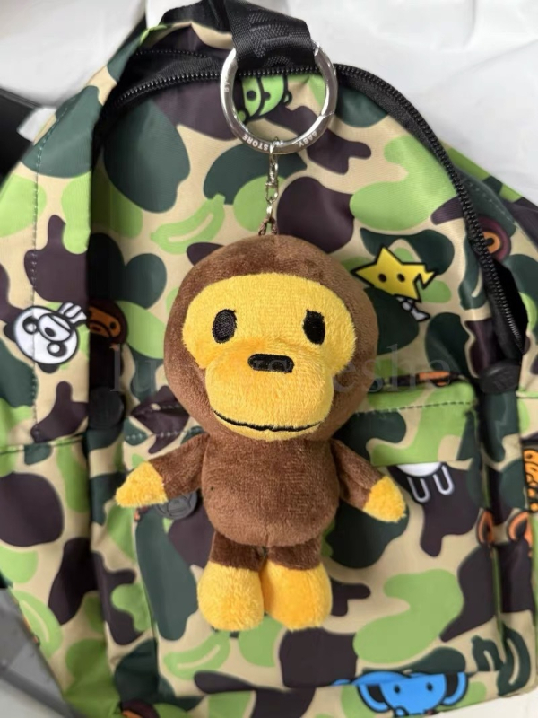Otaku-stil kamuflažni ruksak s motivom majmuna - unisex, najlon, za slobodno vrijeme i putovanja