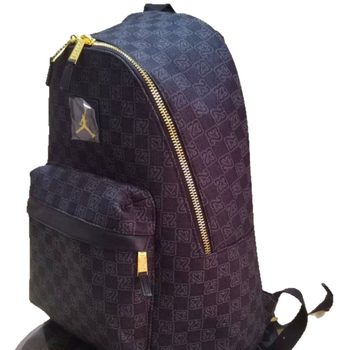 Unisex ruksak s AJ šahovnicovým uzorom za vanjsku upotrebu, vodootporan najlon, pretinac za 12-inčni laptop, ulični stil