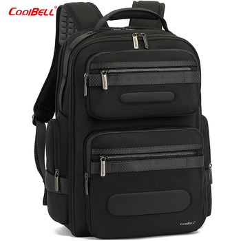 CoolBell muški poslovni ruksak za putovanje: Oxford materijal, kapacitet 20–35 L, kompatibilan s laptopom do 17,3 inča, remen s jastukom zraka