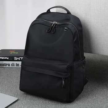 Unisex nylon ruksak, zapremina 20–35 L, vodootporan, pogodan za 15-inčni prijenosnik, gradski minimalistički dizajn