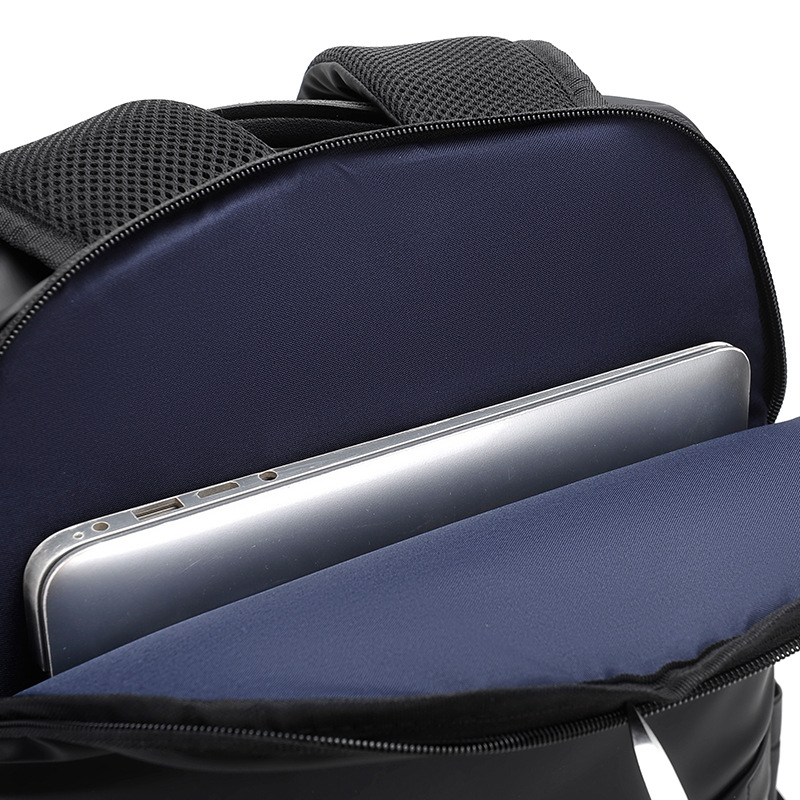 Ranac za svaki dan – unisex, gradski minimalistički stil, PU materijal, vodootporan, za 15-inčni prijenosnik, kapacitet 36–55 L