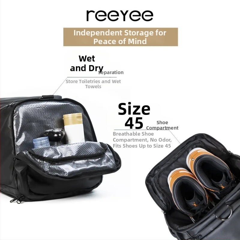 Reeyee vyriška nešiojamojo kompiuterio kasdieninė daugiafunkcinė kuprinė, 20–35L, atspari vandeniui, Oxford audinys, skirta 15 colių nešiojamam, ergonomiškas nugaros panelis