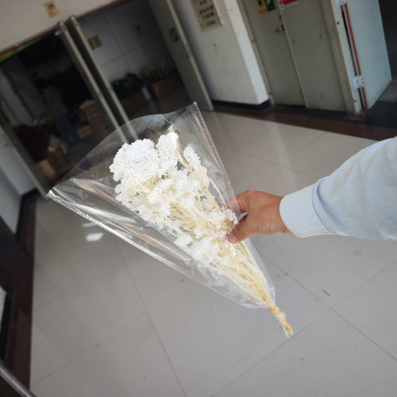 Szárított virágokból álló csokor rizs- és köles virágokkal DIY otthoni dekorációhoz