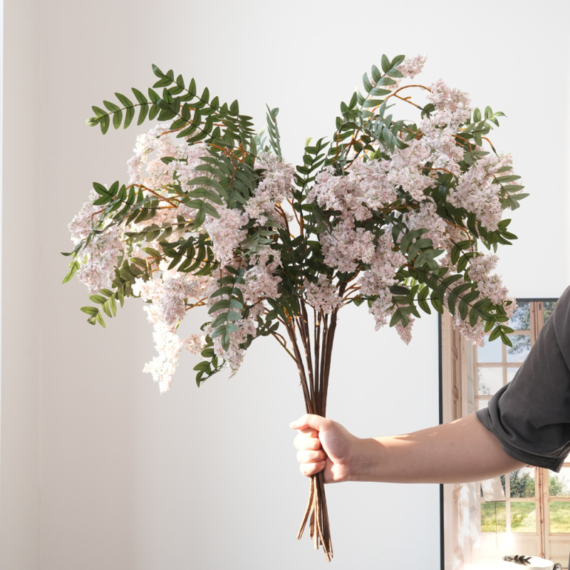 Τεχνητό μπουκέτο με μεταξωτά άνθη, μάρκα Plain state, μορφή: ένα κλαδάκι, χρήση: Άλλες