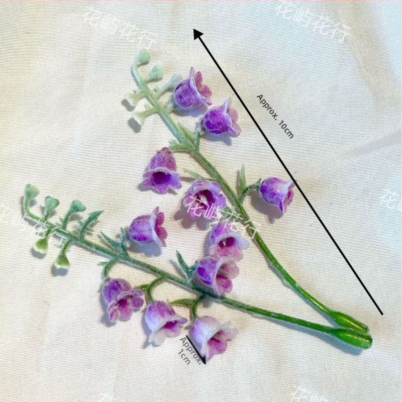 Kit DIY pentru Flori Veșnice – buchet artificial cu flori flokate pentru decorul casei, gata de cadou (Cod: Gf 16107 b; Material: Alte; Varietate: Lily; Ocazii de cadou: Absolvire, Suvenir de călătorie, Întâlnire la petrecere)
