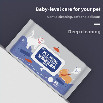 Υγρά μαντηλάκια καθαρισμού γάτας Jianhe, 32 τεμάχια, καθαρισμός σώματος, αυτιών και ματιών, αφαίρεση δακρύων