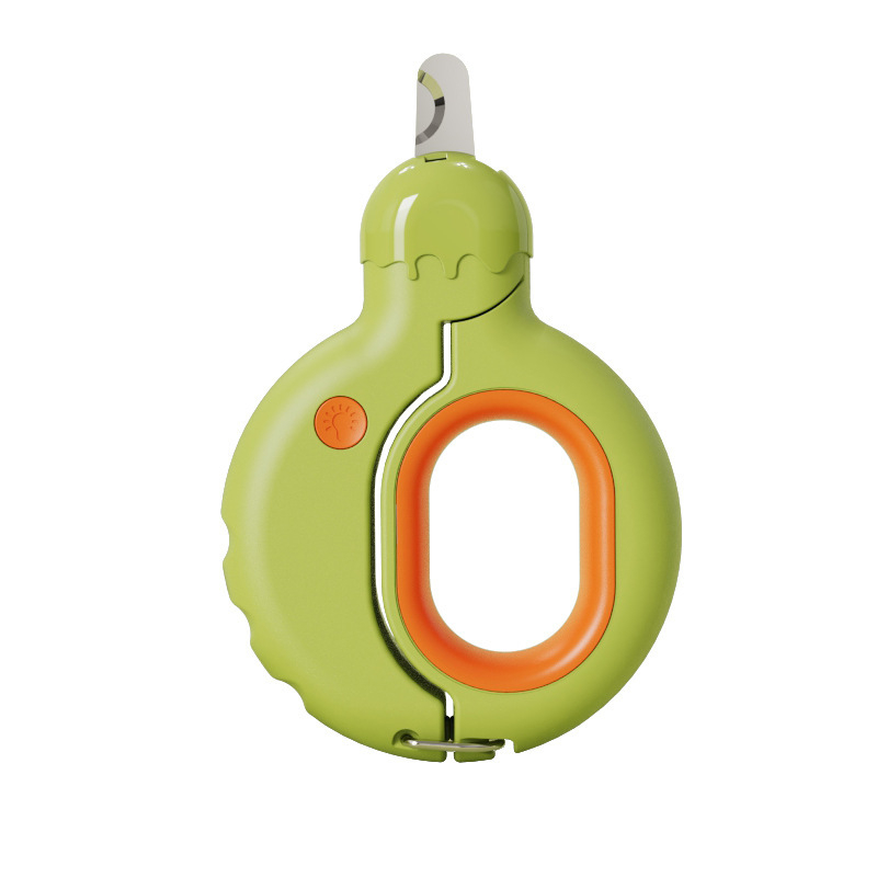 Janie Cat Clește de unghii pentru pisici și pila de unghii cu LED, pentru pisici, 1 buc.