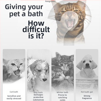 Γάντια μίας χρήσης για κατοικίδια - στεγνό καθάρισμα, μασάζ, αποσμητικά μαντηλάκια, χωρίς νερό, για γάτες και σκύλους