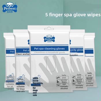 Pet Baisi γάντια καθαρισμού για γάτες, μιας χρήσης, 8 τεμάχια