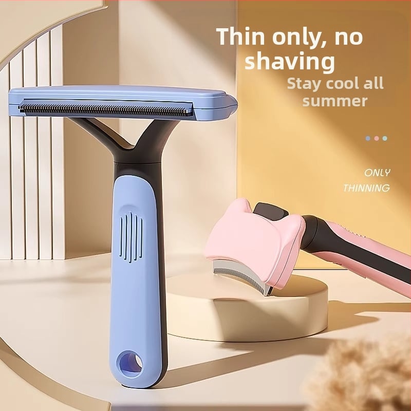 Χτένα απομάκρυνσης τριχώματος για γάτες με μακριά μαλλιά – χωρίς πλύσιμο, επαγγελματικής ποιότητας