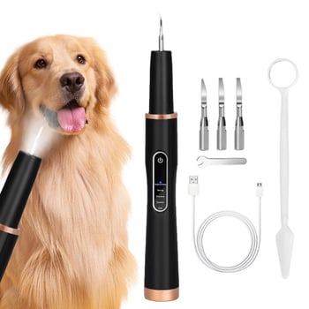 Curățător ultrasonic pentru dinți de câine – îndepărtare calcul dentar / tartru, instrument igienă orală, plastic, cutie cu 100 bucăți