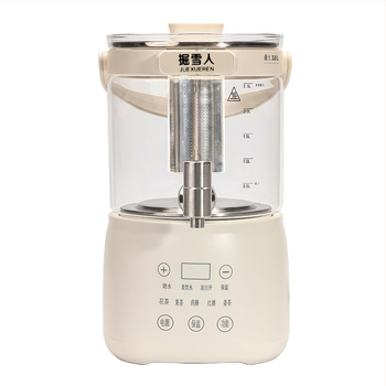 Daudzfunkcionāla veselības pot tējas un ūdens pagatavotājs ar digitālo termostatu, stikla korpuss, iekšējā tvertne no 304 nerūsējošā tērauda, 4 L tilpums, 220 V, 1000 W